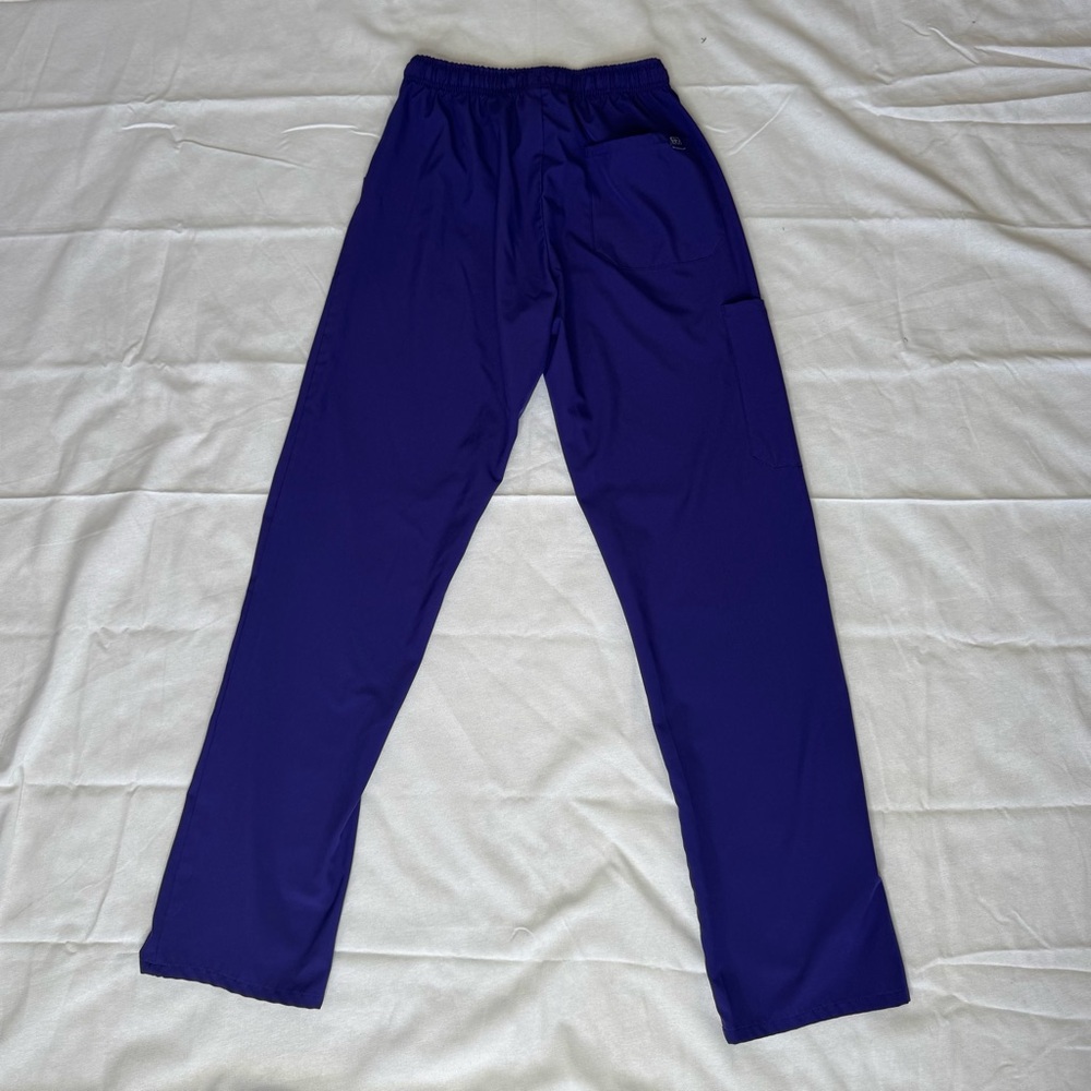 Hey Medical Uniform Scrub Pants Purple Style H3124 Size XS - Picture 3 of 9